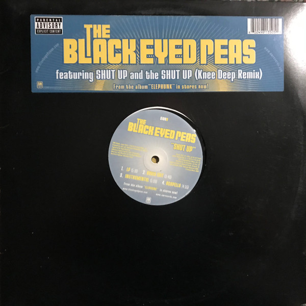 The Black Eyed Peas - Shut Up (Knee Deep Remix) | A&M Records (B0001668-11)