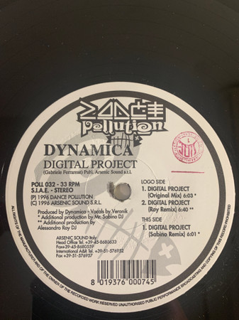 Dynamica - Digital Project | Dance Pollution (POLL 032) - main Dynamica - Digital Project | Dance Pollution (POLL 032) - main