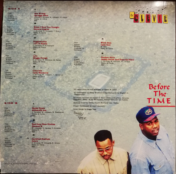 Various - Steely & Clevie - Before The Time | Steely & Clevie Records (S & C 8334) - 2