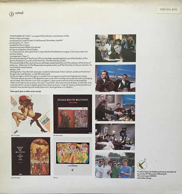 Frankie Goes To Hollywood - The Power Of Love | ZTT (xztas5) - 3 Frankie Goes To Hollywood - The Power Of Love | ZTT (xztas5) - 3