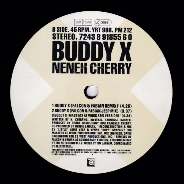Neneh Cherry - Buddy X | Circa (YRT 98) - 4 Neneh Cherry - Buddy X | Circa (YRT 98) - 4