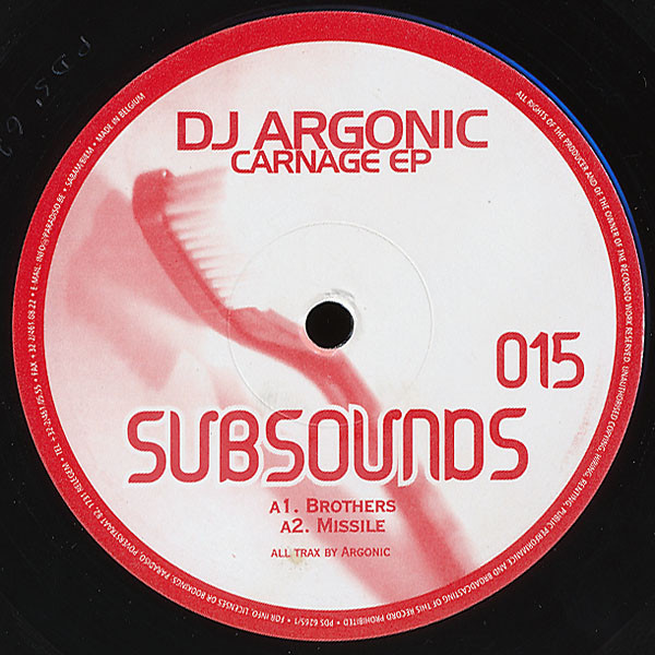 Argonic - Carnage EP | Subsounds (015) - main