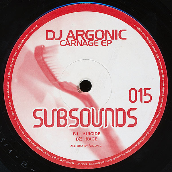 Argonic - Carnage EP | Subsounds (015) - 2