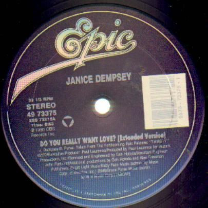 Janice Dempsey - Do You Really Want Love? | Epic (49 73375) - 2