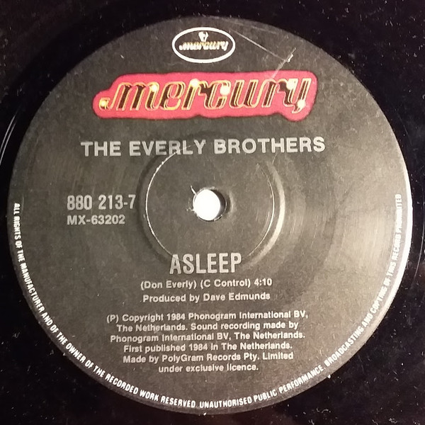 The Everly Brothers - On The Wings Of A Nightingale | Mercury (880 213-7) - 2