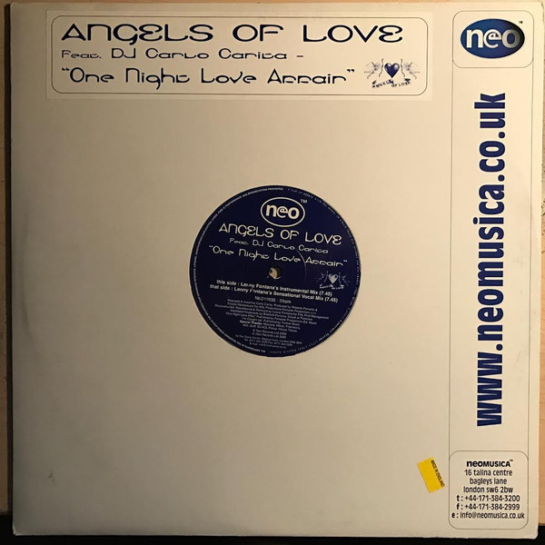 Angels Of Love - One Night Love Affair | Neo (NEO12035) - main Angels Of Love - One Night Love Affair | Neo (NEO12035) - main