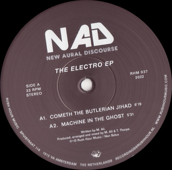 NAD - The Electro EP | Rush Hour (RHM 037) - 2 NAD - The Electro EP | Rush Hour (RHM 037) - 2
