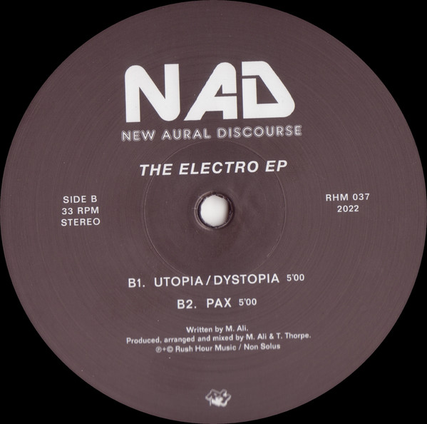 NAD - The Electro EP | Rush Hour (RHM 037) - 3 NAD - The Electro EP | Rush Hour (RHM 037) - 3
