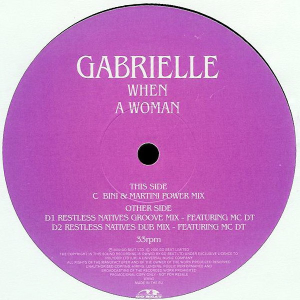 Gabrielle - When A Woman | Go! Beat (WAW2) - 4