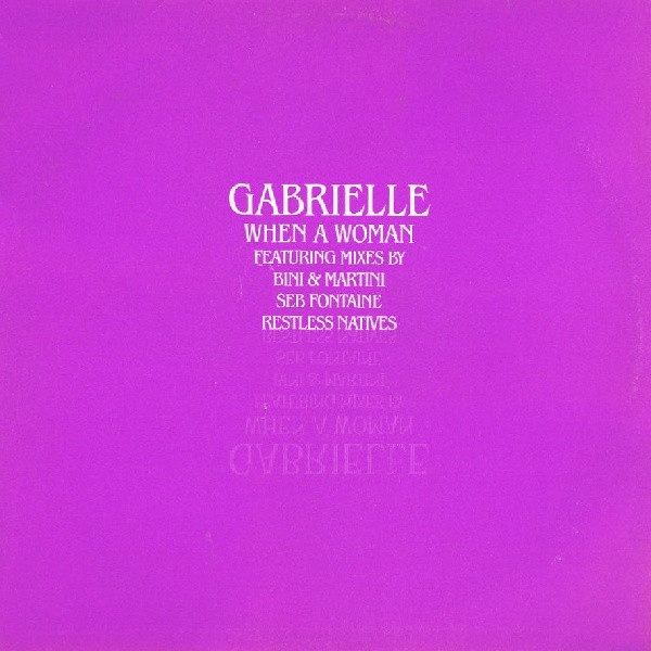 Gabrielle - When A Woman | Go! Beat (WAW2) - main