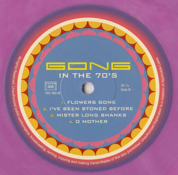 Gong - Gong In The 70's | Culture Factory (CFL1LP) - 4 Gong - Gong In The 70's | Culture Factory (CFL1LP) - 4