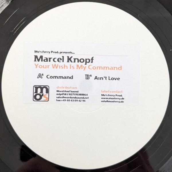 Marcel Knopf - Your Wish Is My Command | Mo's Ferry Prod. (mfp058) - main