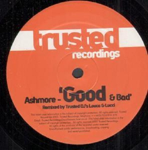 Ashmore - Good & Bad | Trusted Recordings (TRUST 001) - 3