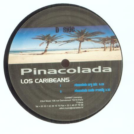 Los Caribeans - Pinacolada | Immense Music (IMMENSE 005) - 2