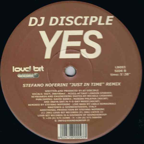 DJ Disciple - Yes | Loud Bit Records (LB 093) - 2