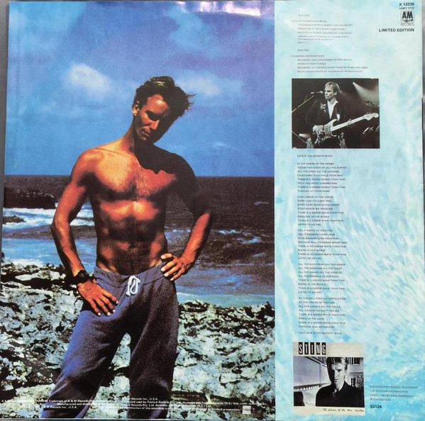 Sting - Love Is The Seventh Wave | A&M Records (X 13230) - 2 Sting - Love Is The Seventh Wave | A&M Records (X 13230) - 2