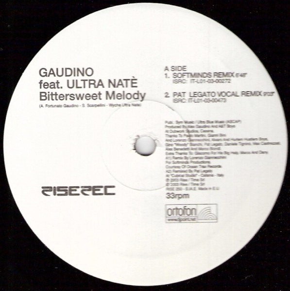 Gaudino Feat. Ultra Natè - Bittersweet Melody | Rise (RISE 250) - main Gaudino Feat. Ultra Natè - Bittersweet Melody | Rise (RISE 250) - main