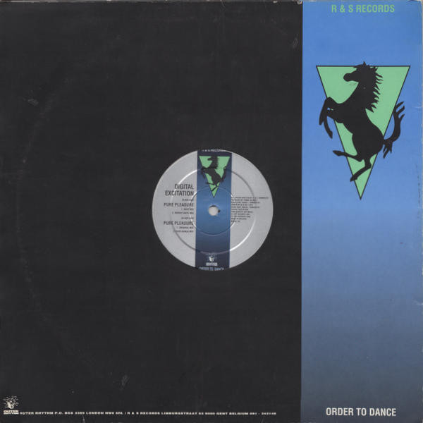 Digital Excitation - Pure Pleasure | R & S Records (RSUK 10) - 3 Digital Excitation - Pure Pleasure | R & S Records (RSUK 10) - 3