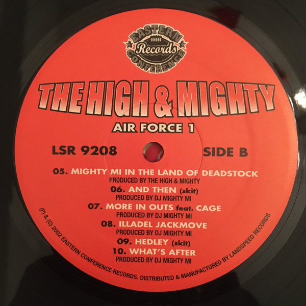 The High & Mighty - Air Force 1 | Landspeed Records (LSR 9208) - 4 The High & Mighty - Air Force 1 | Landspeed Records (LSR 9208) - 4