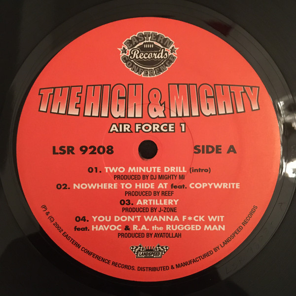 The High & Mighty - Air Force 1 | Landspeed Records (LSR 9208) - 3 The High & Mighty - Air Force 1 | Landspeed Records (LSR 9208) - 3