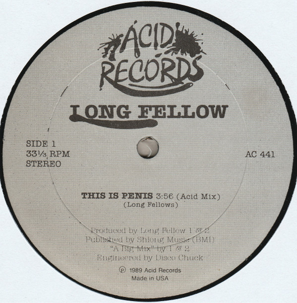 Long Fellow - This Is Penis | Acid Records (AC 441) - main Long Fellow - This Is Penis | Acid Records (AC 441) - main