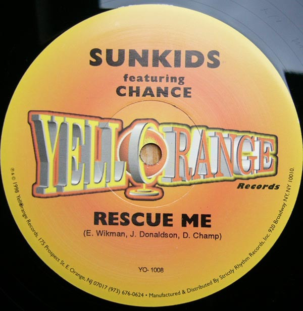 Sunkids Featuring Chance - Rescue Me | Yellorange (YO- 1008) - main Sunkids Featuring Chance - Rescue Me | Yellorange (YO- 1008) - main