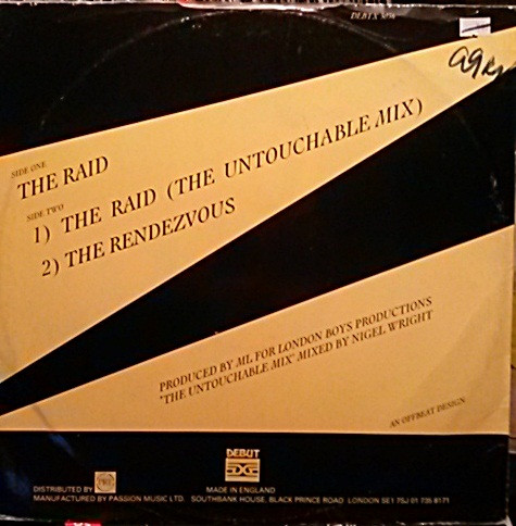 City Heat - The Raid | Debut Edge Records (DEBTX 3036) - 2