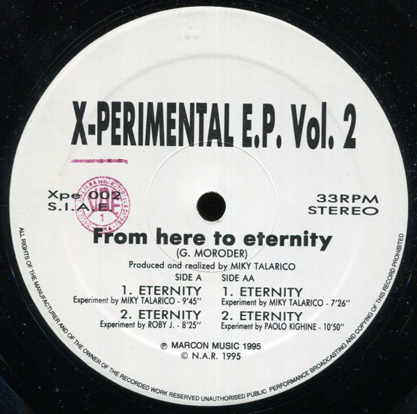 Various - X-Perimental E.P. Vol. 2 | X-Perimental Records (Xpe 002) - main Various - X-Perimental E.P. Vol. 2 | X-Perimental Records (Xpe 002) - main