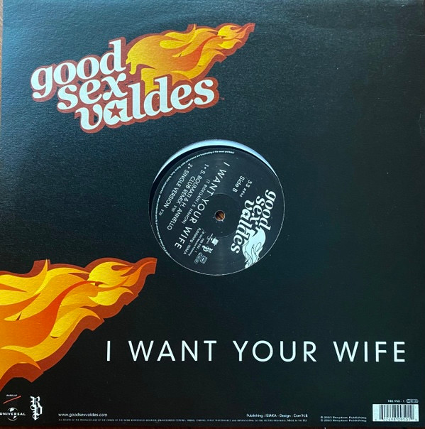Good Sex Valdes - I Want Your Wife | Barclay (980 950-1) - 2 Good Sex Valdes - I Want Your Wife | Barclay (980 950-1) - 2