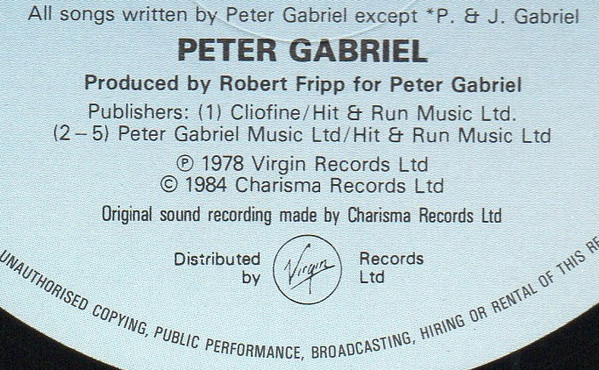 Peter Gabriel