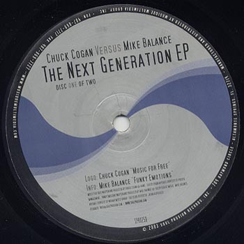 Chuck Cogan vs. Mike Balance - The Next Generation EP | Soul Phusion Records (SPR-025) - main