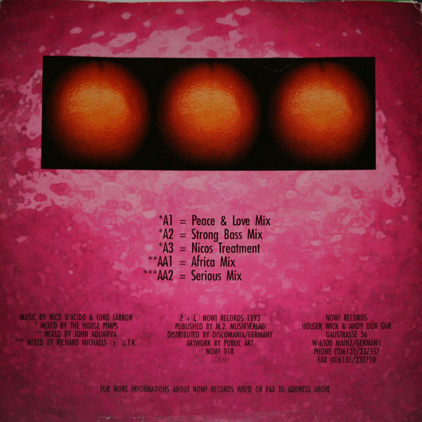 House Pimps - Zulu Rhythm E.P. (The Remixes) | NOW! Records (NOW! 01R) - 2 House Pimps - Zulu Rhythm E.P. (The Remixes) | NOW! Records (NOW! 01R) - 2