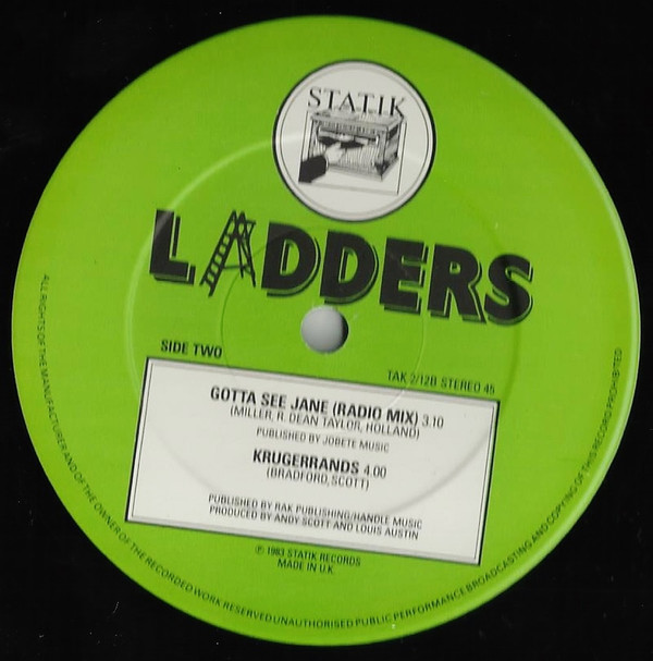 Ladders - Gotta See Jane | Statik Records (TAK 2/12) - 4 Ladders - Gotta See Jane | Statik Records (TAK 2/12) - 4