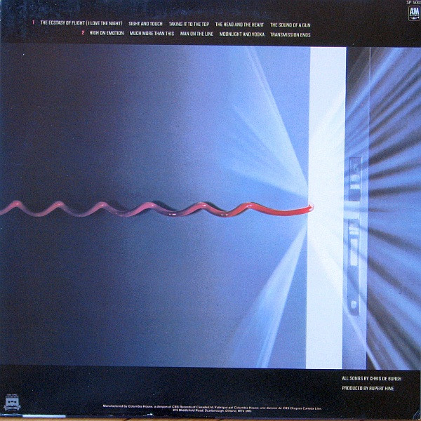 Chris de Burgh - Man On The Line | A&M Records (SP 5002) - 2 Chris de Burgh - Man On The Line | A&M Records (SP 5002) - 2