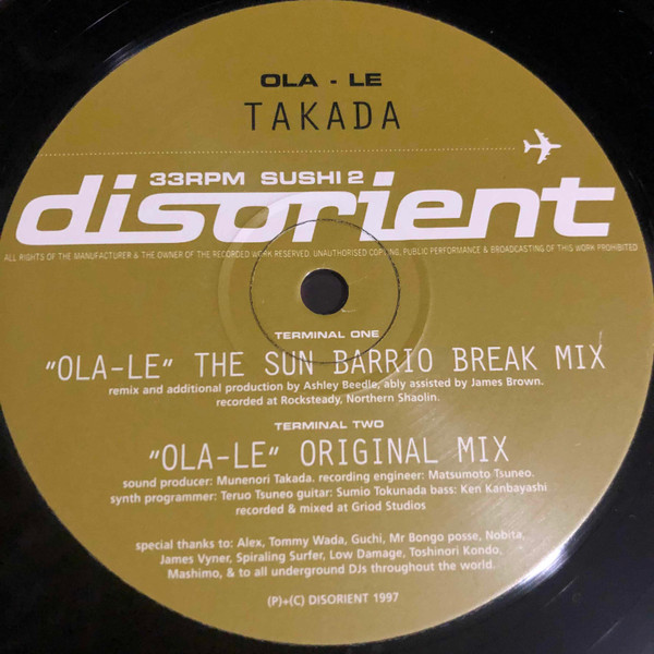 Takada - Ola-Le | Disorient (SUSHI 02) - 3
