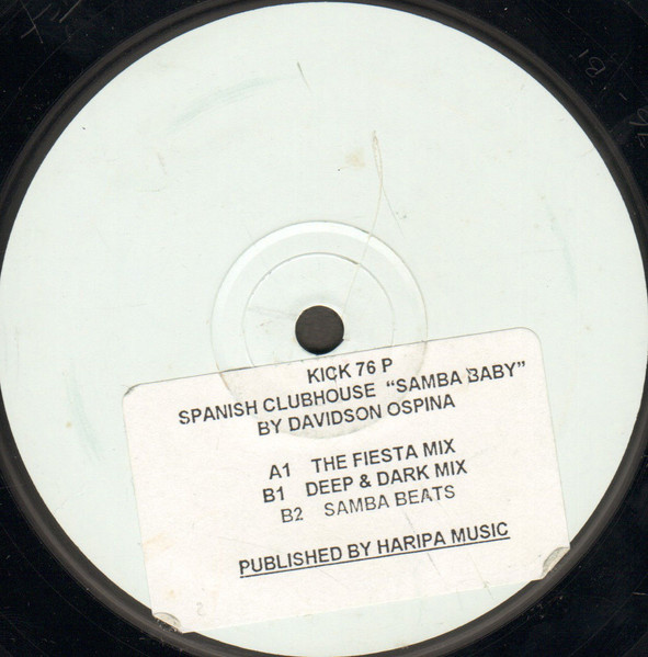 Spanish Clubhouse - Samba Baby | Kickin Records (KICK 76) - main Spanish Clubhouse - Samba Baby | Kickin Records (KICK 76) - main