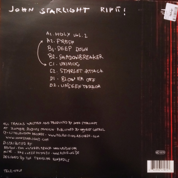 John Starlight - Rip It! | Television Records (Tele-07LP) - 2