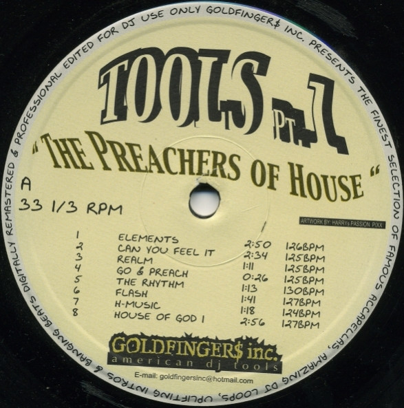 Various - Tools Pt.1 "The Preachers Of House" | Goldfinger$ Inc. (none) - main Various - Tools Pt.1 "The Preachers Of House" | Goldfinger$ Inc. (none) - main