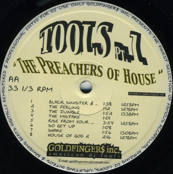 Various - Tools Pt.1 "The Preachers Of House" | Goldfinger$ Inc. (none) - 2 Various - Tools Pt.1 "The Preachers Of House" | Goldfinger$ Inc. (none) - 2