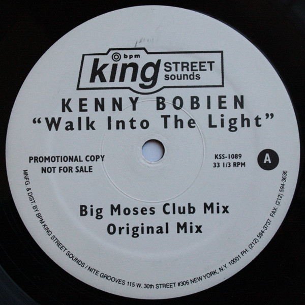 Kenny Bobien - Walk Into The Light | BPM King Street Sounds (KSS-1089)