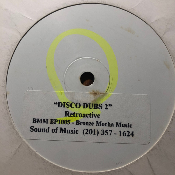 Retroactive - Disco Dubs 2 | Bronze Mocha Music (BMM EP1005) - main Retroactive - Disco Dubs 2 | Bronze Mocha Music (BMM EP1005) - main