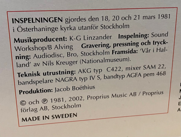 Kornet Har Sin Vila (Now The Green Blade Riseth)