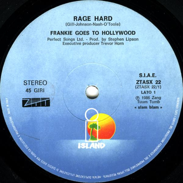 Frankie Goes To Hollywood - Rage Hard | ZTT (ZTASX 22) - 3 Frankie Goes To Hollywood - Rage Hard | ZTT (ZTASX 22) - 3