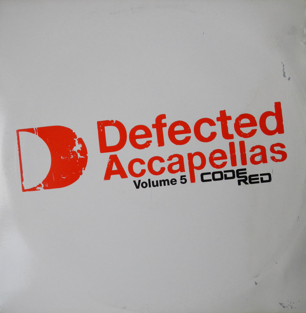 Various - Defected Accapellas Volume 5 (Code Red) | Defected (DEFAC05LP) - main Various - Defected Accapellas Volume 5 (Code Red) | Defected (DEFAC05LP) - main