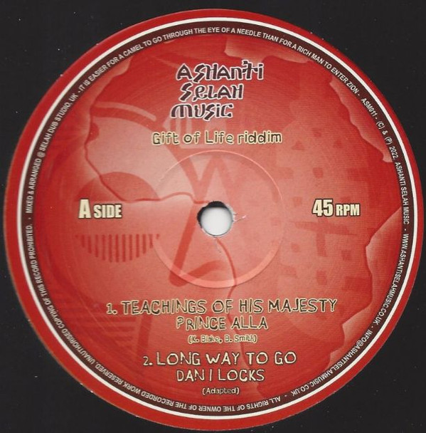 Prince Alla - Teachings Of His Majesty | Ashanti Selah (ASM011) - main