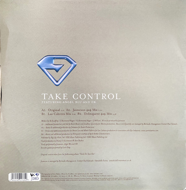 Jaimeson Featuring Angel Blu And CK - Take Control | V2 (JAD5021736) - 2