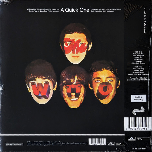 The Who - A Quick One | Polydor (ARHSLP016) - 2 The Who - A Quick One | Polydor (ARHSLP016) - 2