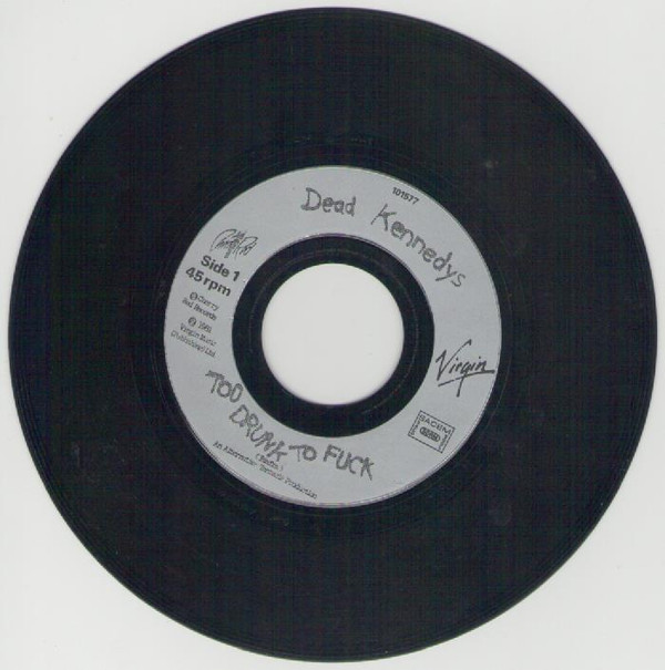 Dead Kennedys - Too Drunk To Fuck | Cherry Red (101577) - 3