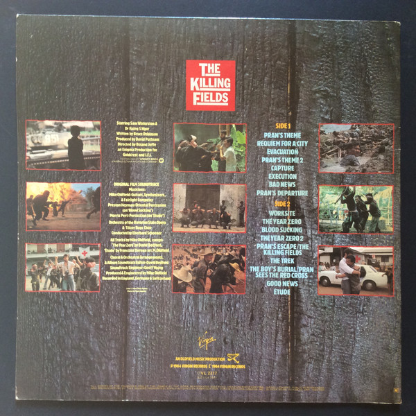 Mike Oldfield - The Killing Fields (Original Film Soundtrack) [Vinyl] | Virgin (VL 2317) - 2