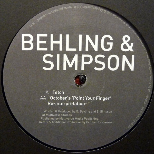 Behling & Simpson - Tetch | Perspectiv (PSPV002.8) - main Behling & Simpson - Tetch | Perspectiv (PSPV002.8) - main